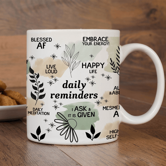 Daily Reminder Mug