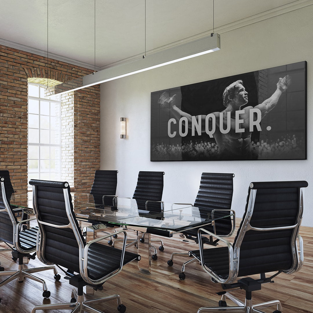 Conquer The Gym Club Canvas Everyday Motivation