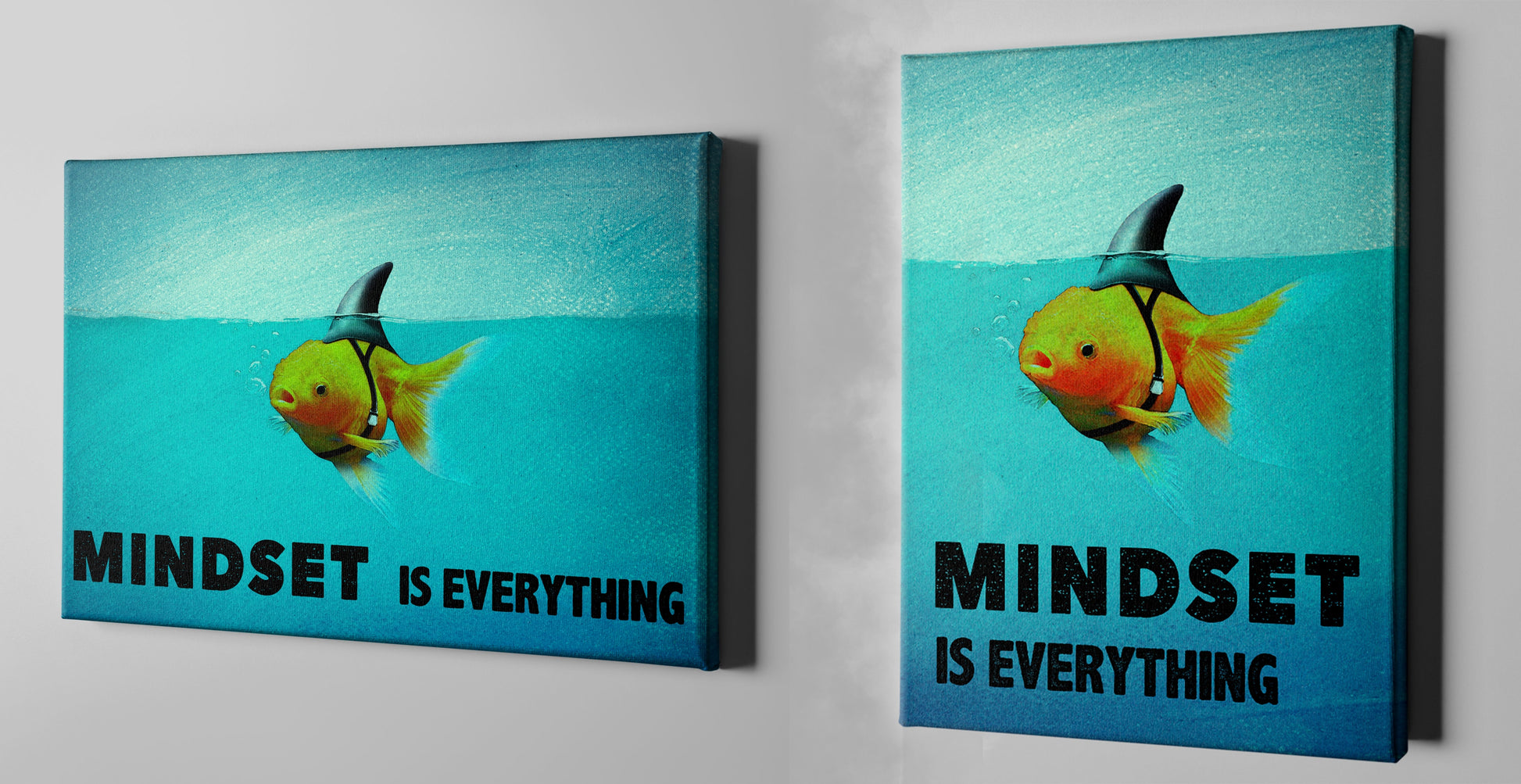 Mindset Is Everything Canvas Everyday Motivation