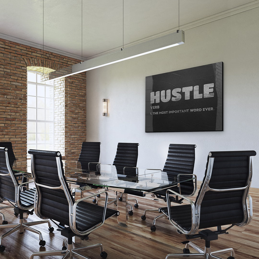 Moder Hustle Artwork Canvas Everyday Motivation 